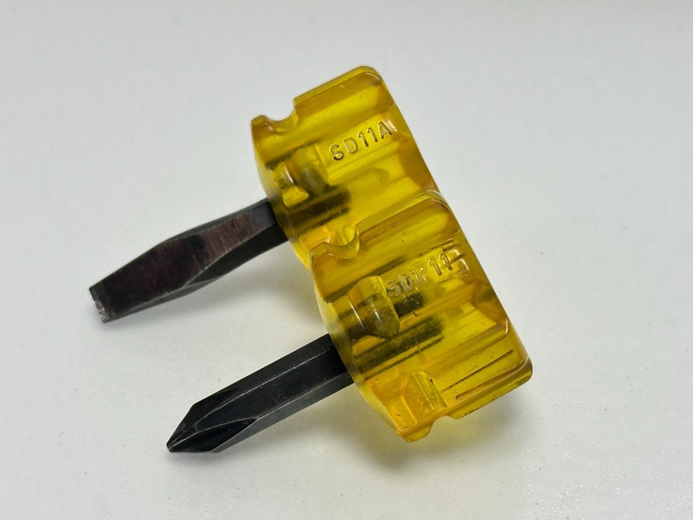 Snap-On Tools USA SDP11 & SD11A Phillips Flat Mini Extra Stubby Screwdriver Set