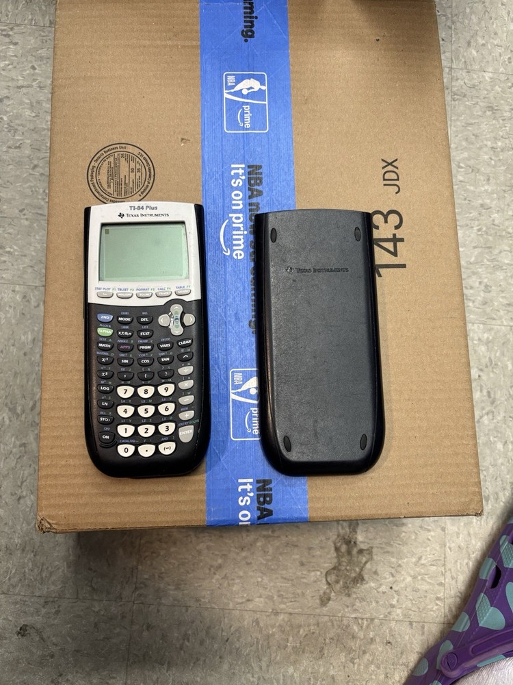 Texas Instruments TI-84 Plus Graphing Calculator Programmable LCD Display