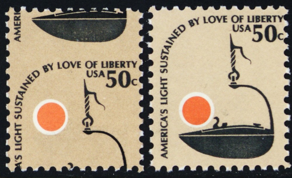 1608, Mint VF NH - Nice Misperforated Error With Normal * Stuart Katz