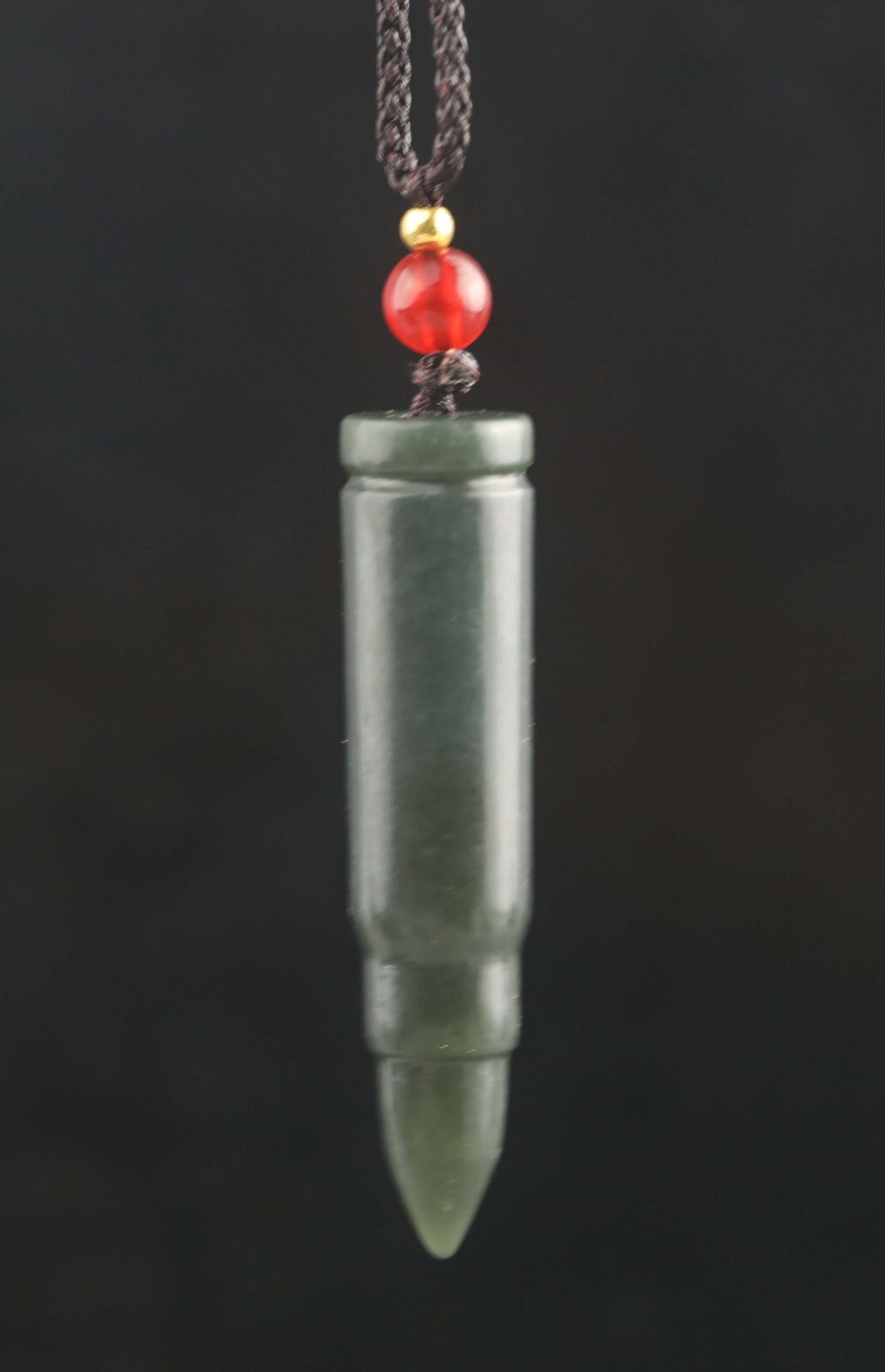 China Old Natural hetian Jade Hand Carved Statue pendant o