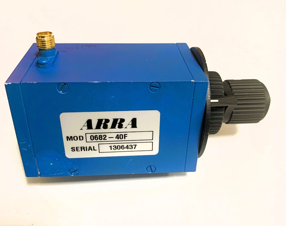 NEW ARRA 0682-40F VARIABLE ATTENUATOR. 40 Db.