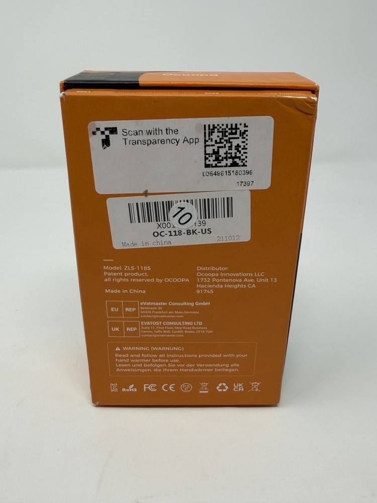 OCOOPA Rechargeable Hand Warmer (New)