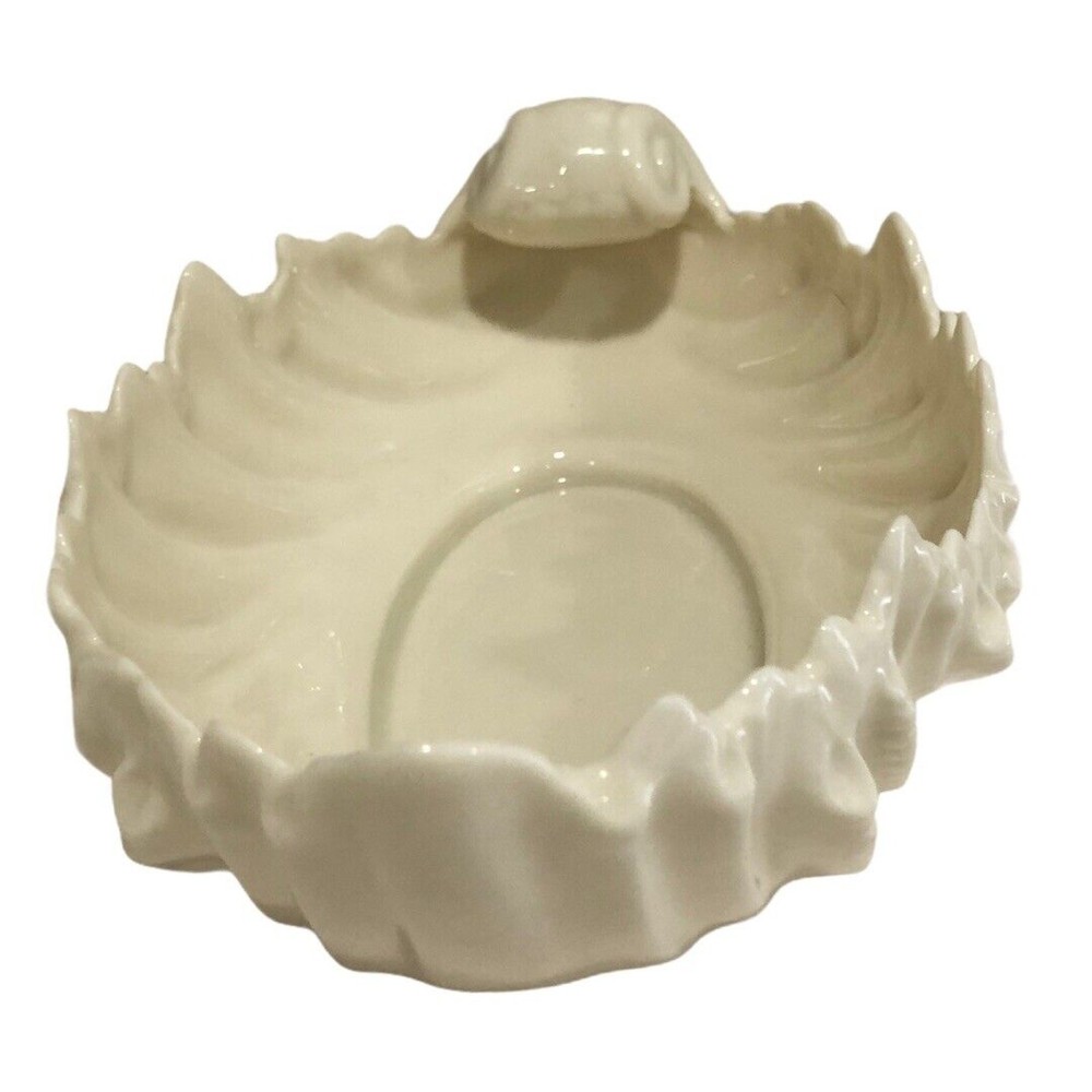 Vintage Lenox Acanthus Leaf Shell Bowl