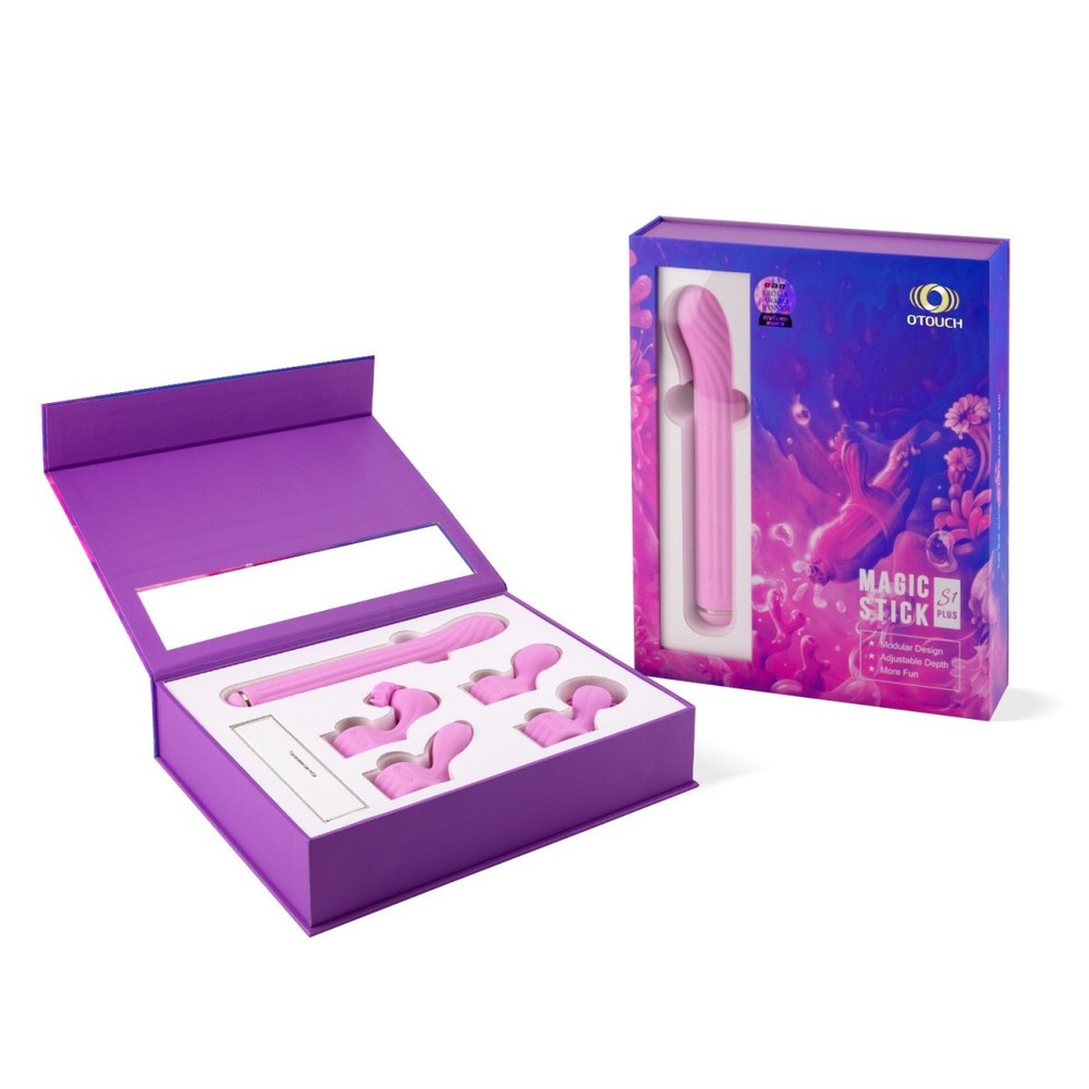 Freedom Novelties Magic Stick S1 Plus Multi Functioning Vibe Pink, New