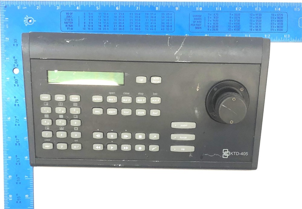 QuickPen System Controller Keyboard/Joystick (Untested) KTD-405 USED