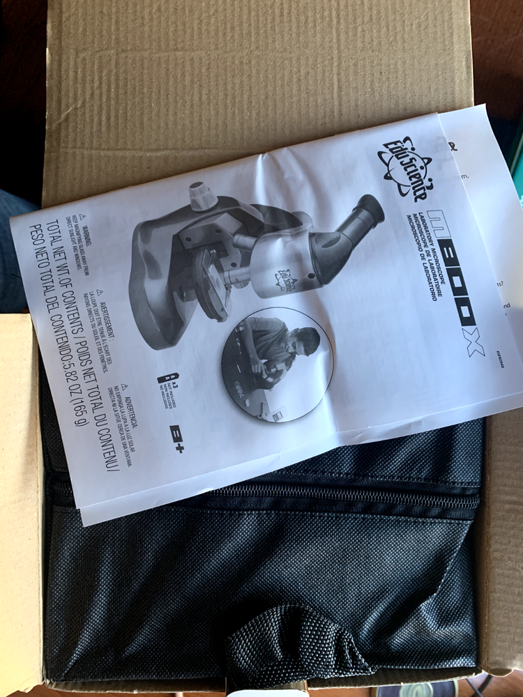 Edu Science M800X Microscope - 40X-800X - New Laboratory Microscope