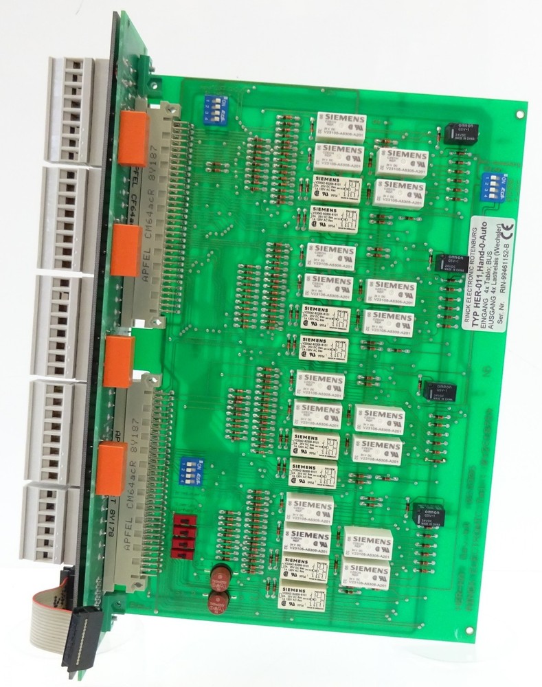 RINCK HER 011 Handheld-0-Auto IN/Output Module Input/Output Module 4x Tablo 4x Relay