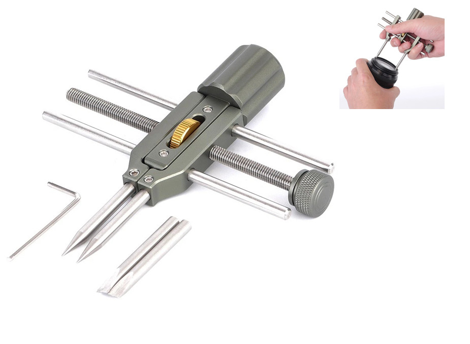 Repair & Optical Tool Adjustable Spanner Wrench Set For Camera Lens