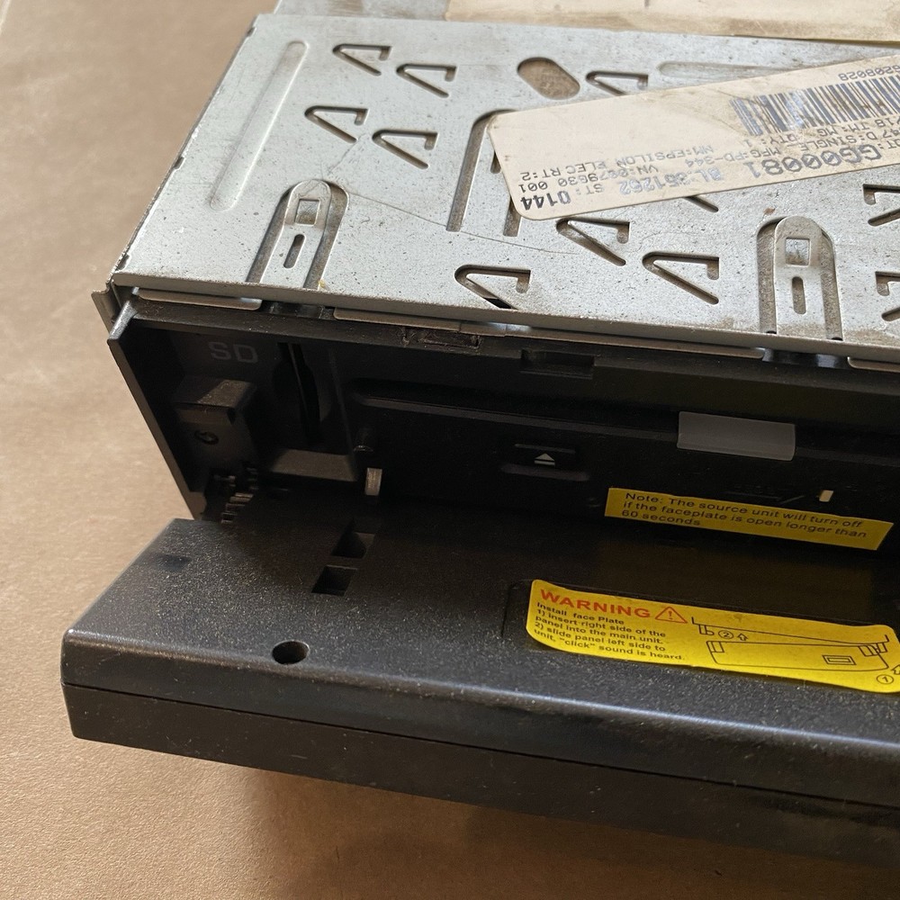 Power Acoustik PD-344 Faceplate