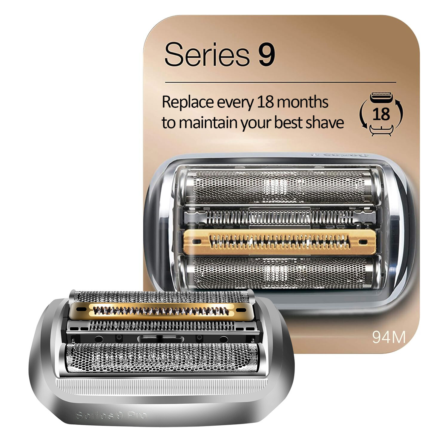 1-3PCS 94M Electric Shavers Replacement Heads Compatible with Braun Series9 9Pro