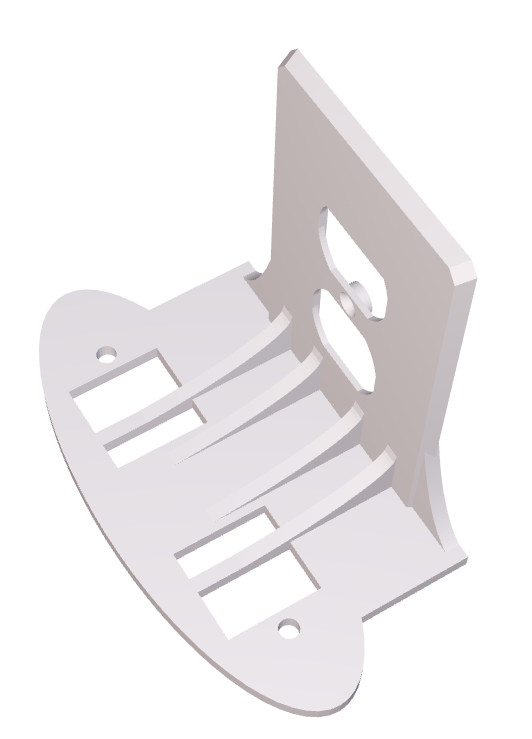 Wall Mount Outlet for Electric Toothbrushes