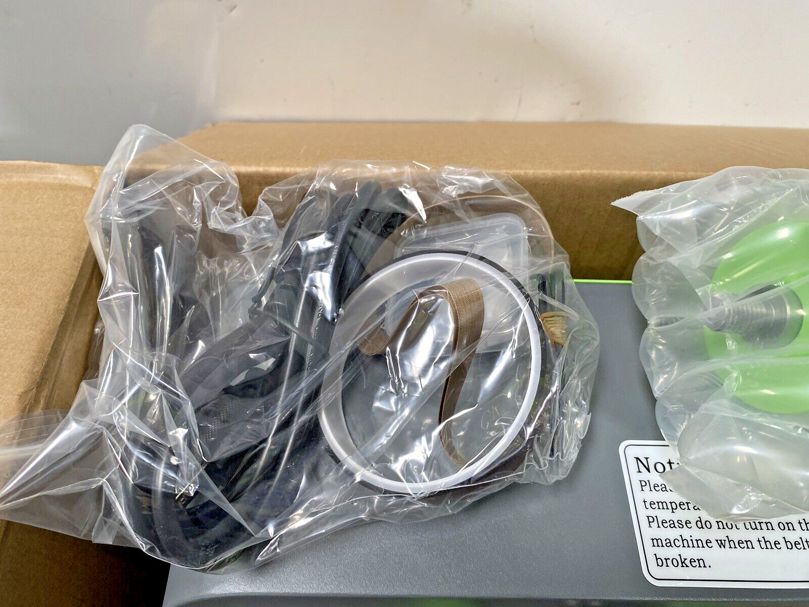 Air Cell, HY-02 Air Cushion Bubble Maker Machine, Air Pillow inflator + 2 Rolls