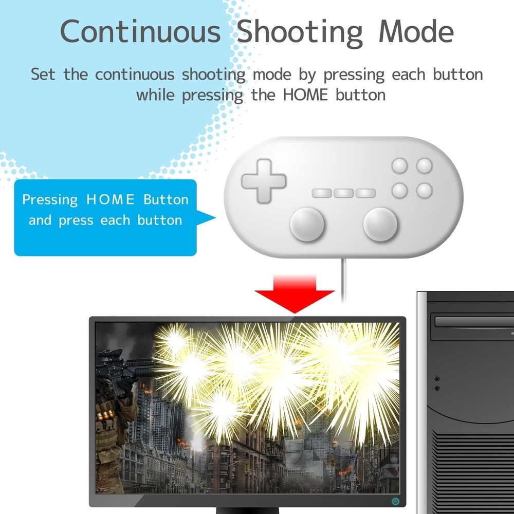 Compact & Fast Wii Controller to USB Adapter for Effortless PC Gaming Experience