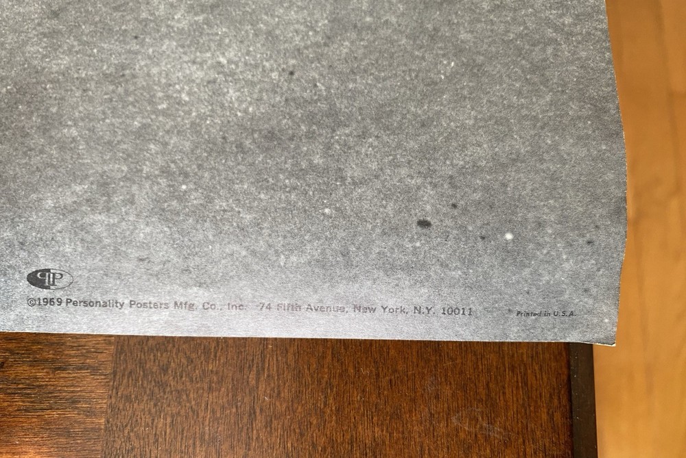 Mother And Child Nude 1969 Personality Poster New York City Hippie Original