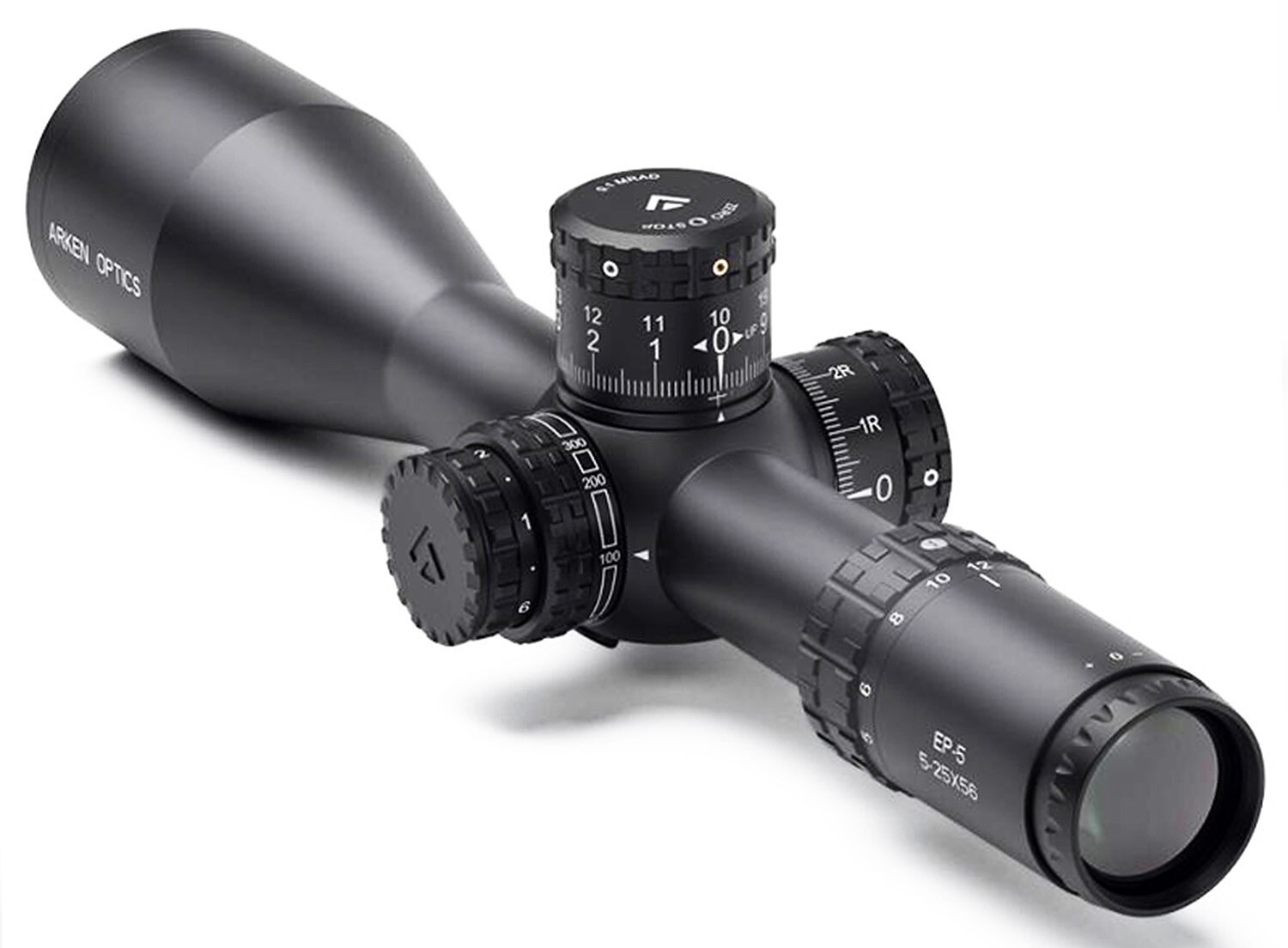 Arken Optics EP5 5-25X56 FFP MIL VPR Illuminated Reticle with Zero Stop - 34mm T