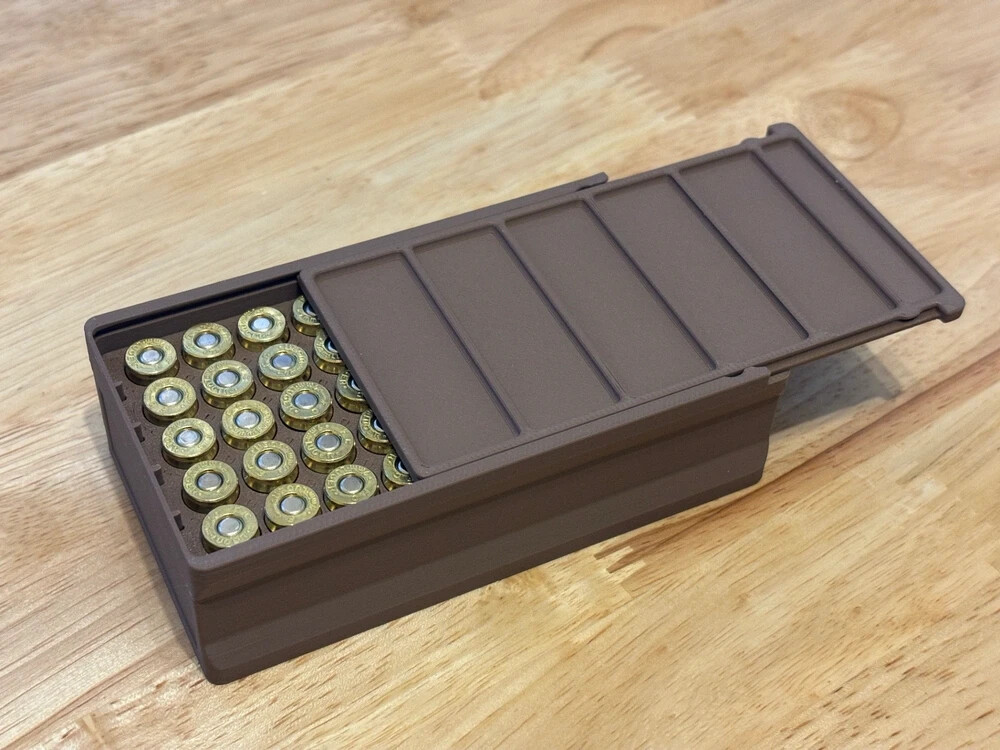Ammo Storage Box 9mm 50 Rounds