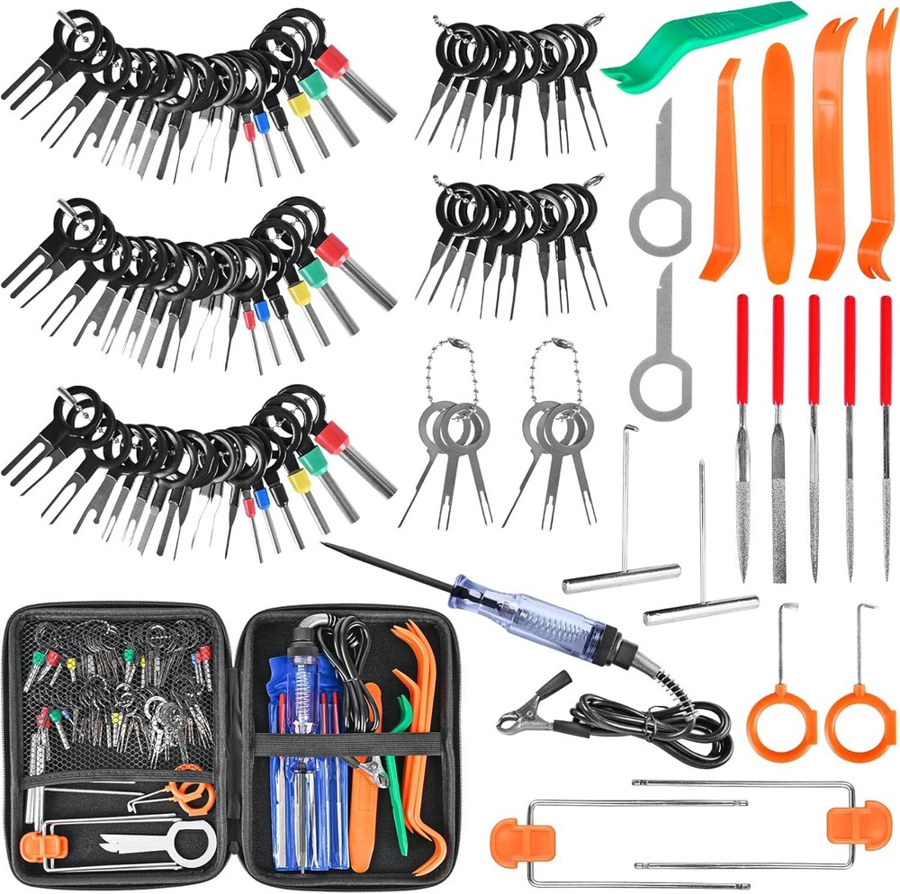 Terminal Removal Kit 96 Pcs - Electrical Connector Pin Extractor Set 96 PCS