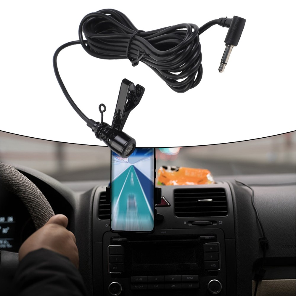Sensitivity 3 5mm Unidirectional Car Microphone for Navigation Systems