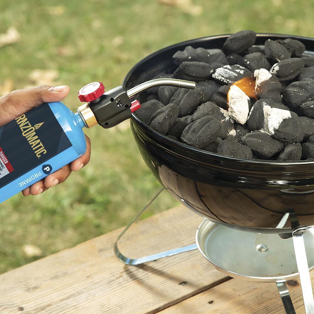 Mag Torch MT525 Brass Self Lighting Adjustable Propane Flame Torch Auto Ignitor