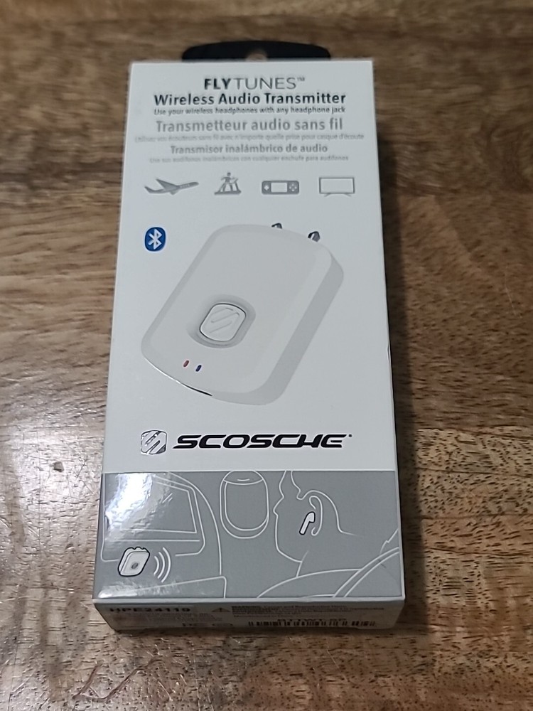 Scosche FlyTunes BTTWT-SP Wireless Audio Transmitter Bluetooth