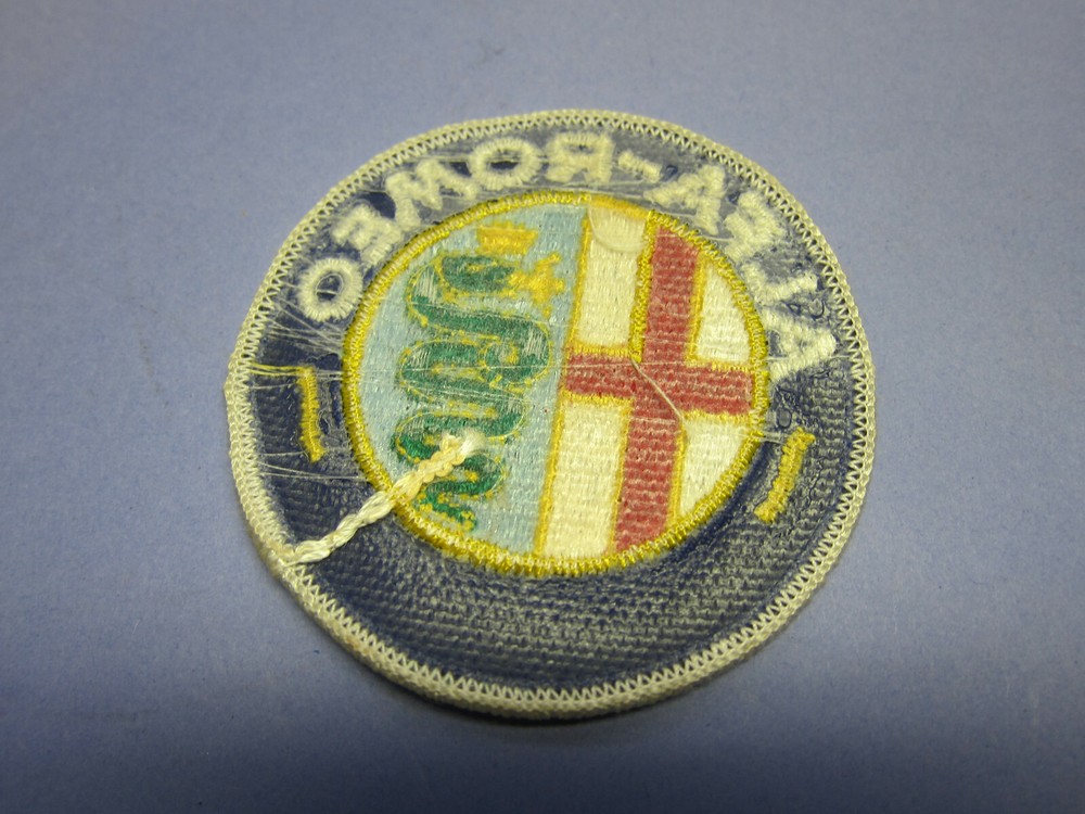 Alfa Romeo embroidered patch