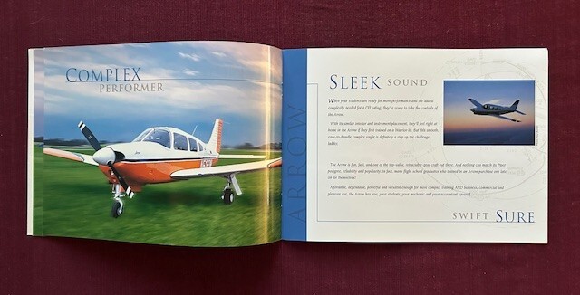 Piper Trainers 2001 Brochure