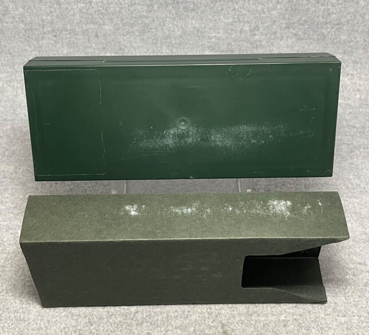 RARE Cross Matte Gray & 23K Gold Trim Pen & 0.5mm Pencil, Box, Manual