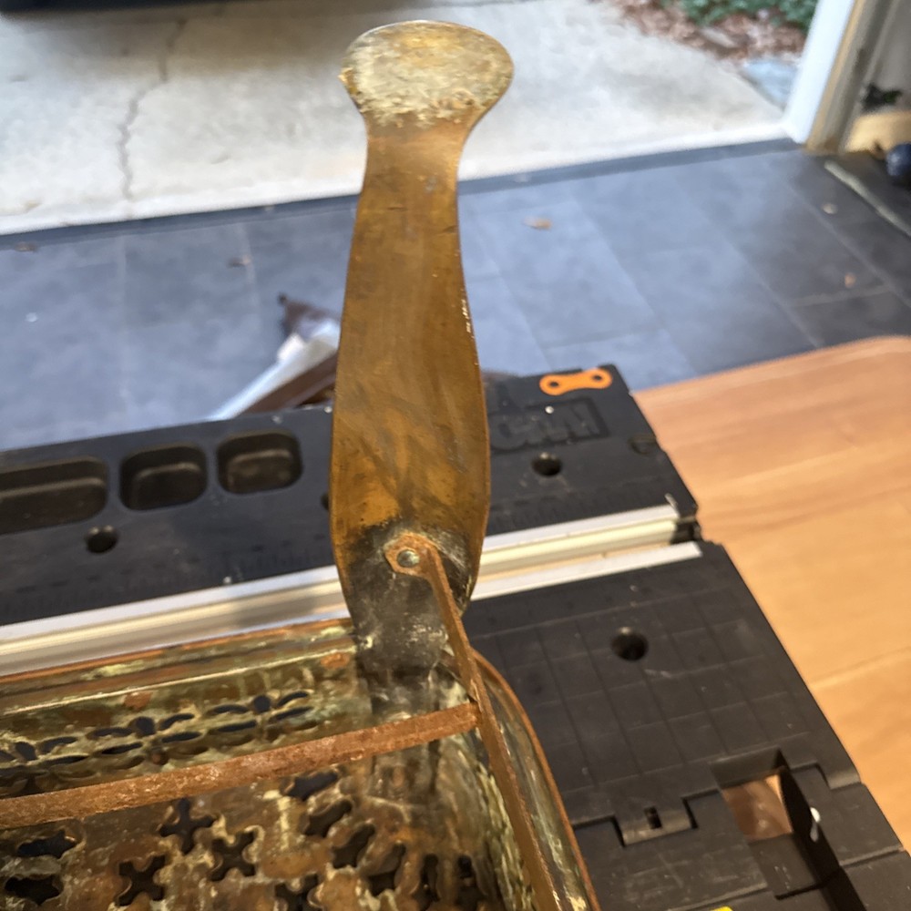 Victorian Brass Footman