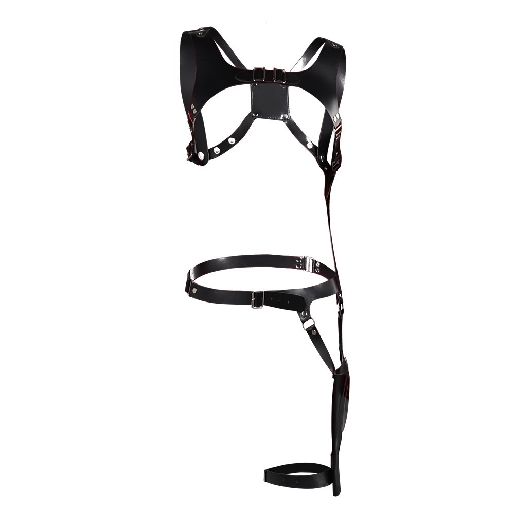 RE4 Remake Ada Wong Harness Shoulder Holster Harness Gun Bag Halloween Cosplay