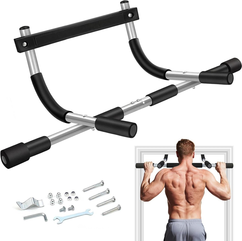 Versatile Pull Up Bar for Strength Training - Easy Install, 440 lbs Limit