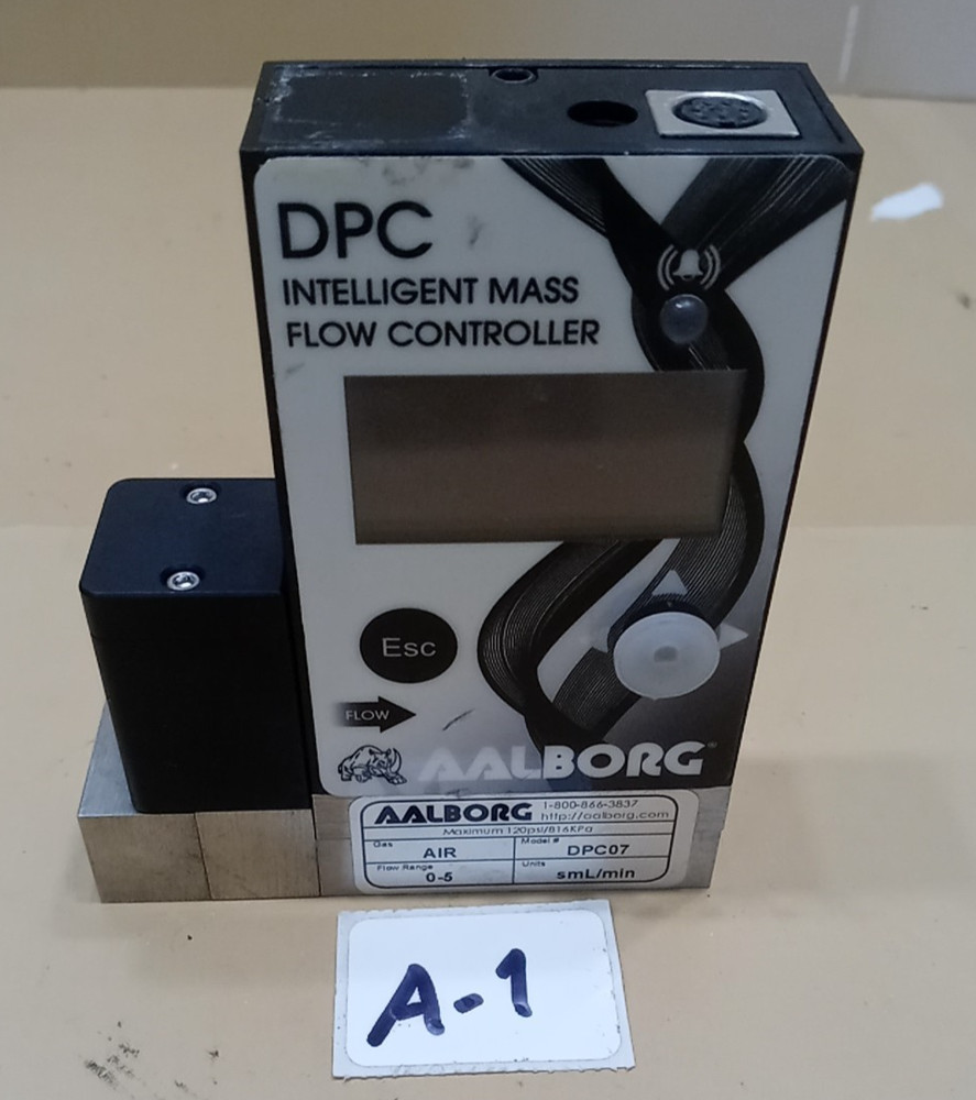 Aalborg AIR DPC07 DPC INTELLIGENT Mass Flow Controller Digital Meter 0-5