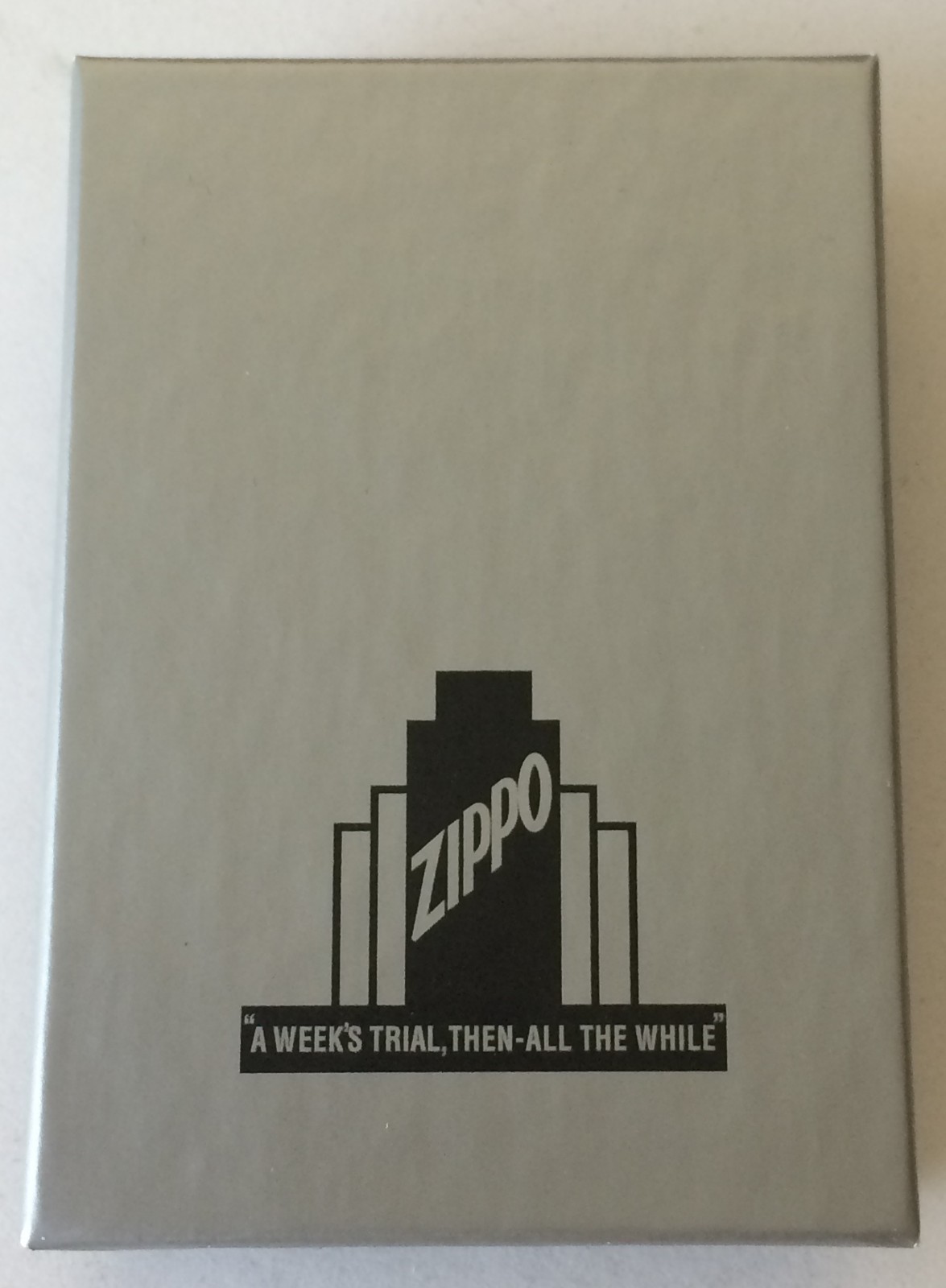 Zippo Windproof 1941 Replica Brushed Chrome Lighter, # 1941, New In Box