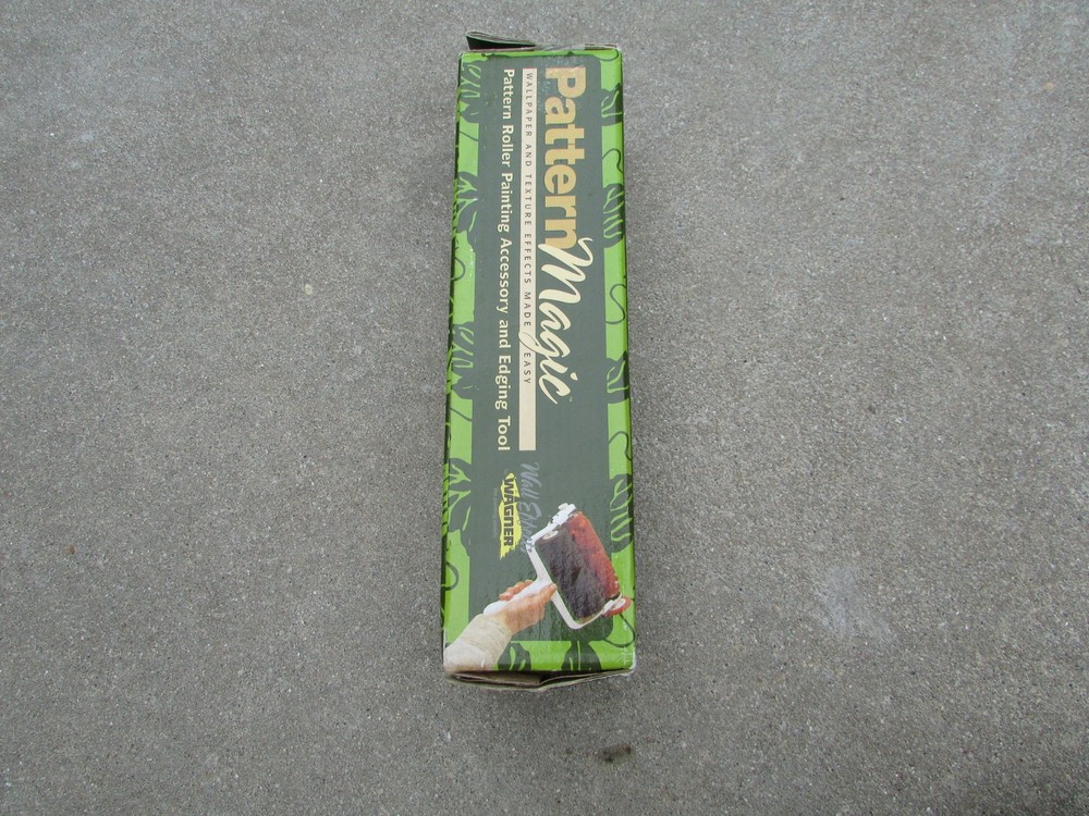 NEW Pattern Magic Wagner Wall Effects PAISLEY Design Roller & Edging Tool Paint