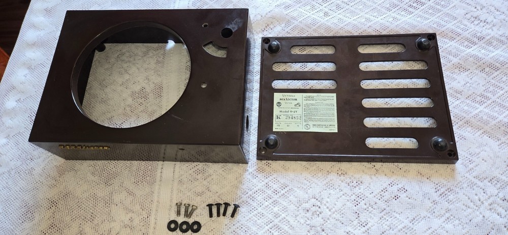 RCA 9-JY Record Player Attachment Case