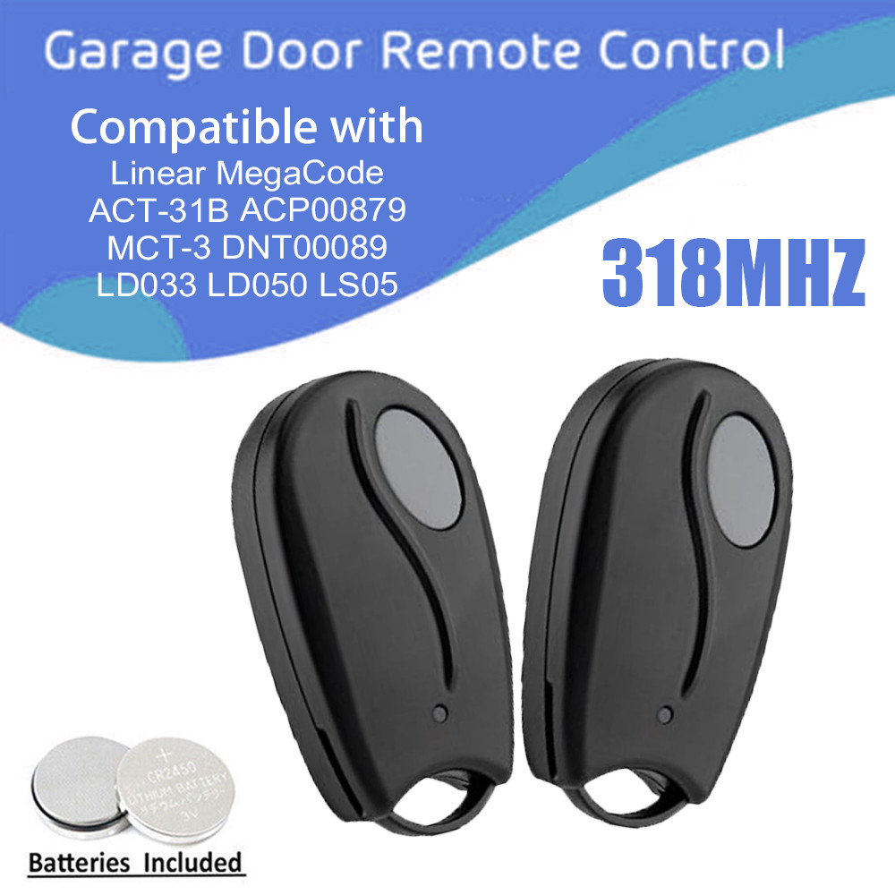 Compatible with Linear 1-Channel Remote Control Transmitter LD033 LD050 LS050