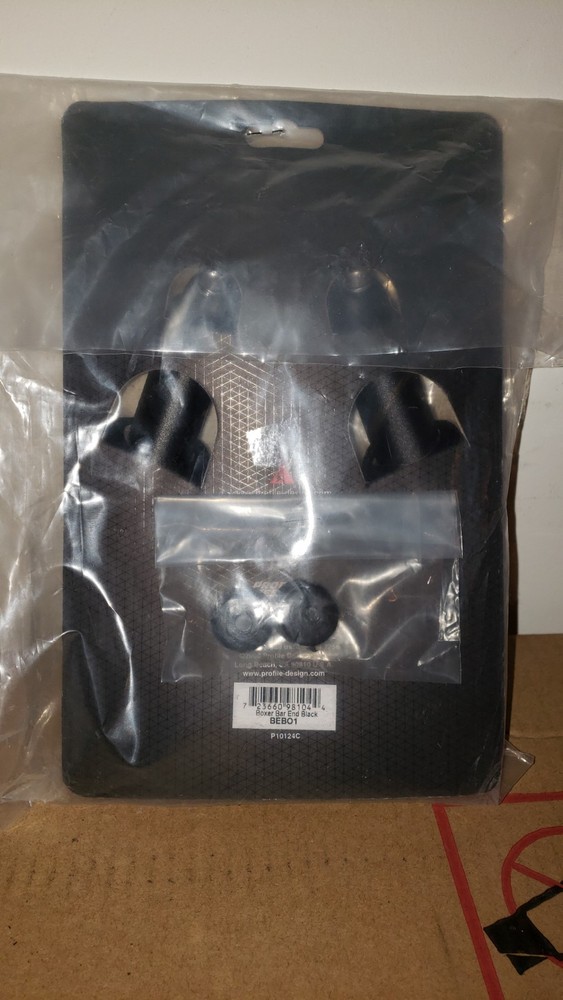 Profile Design Boxer Bar Ends Black