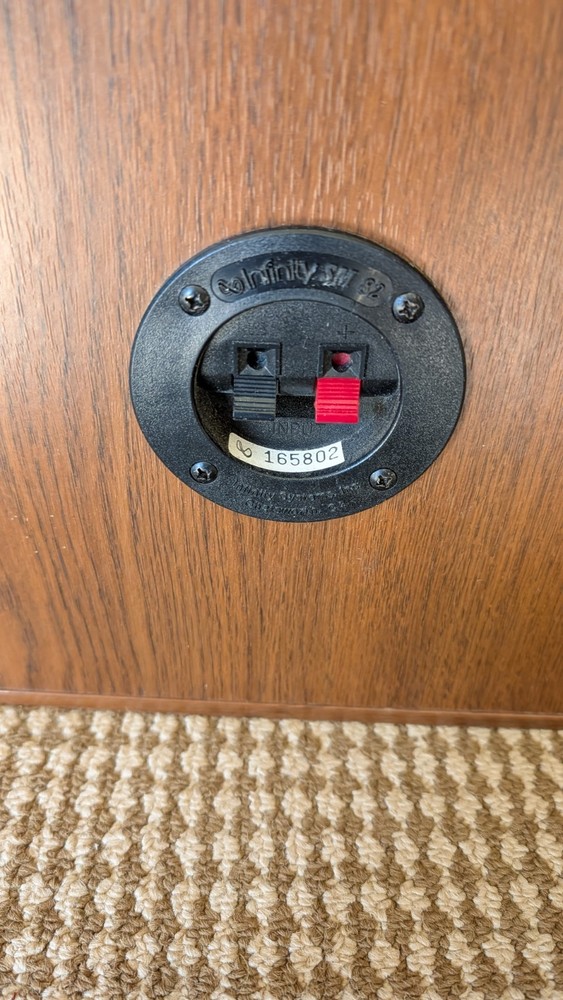 Infinity SM 82 High Efficiency Speakers