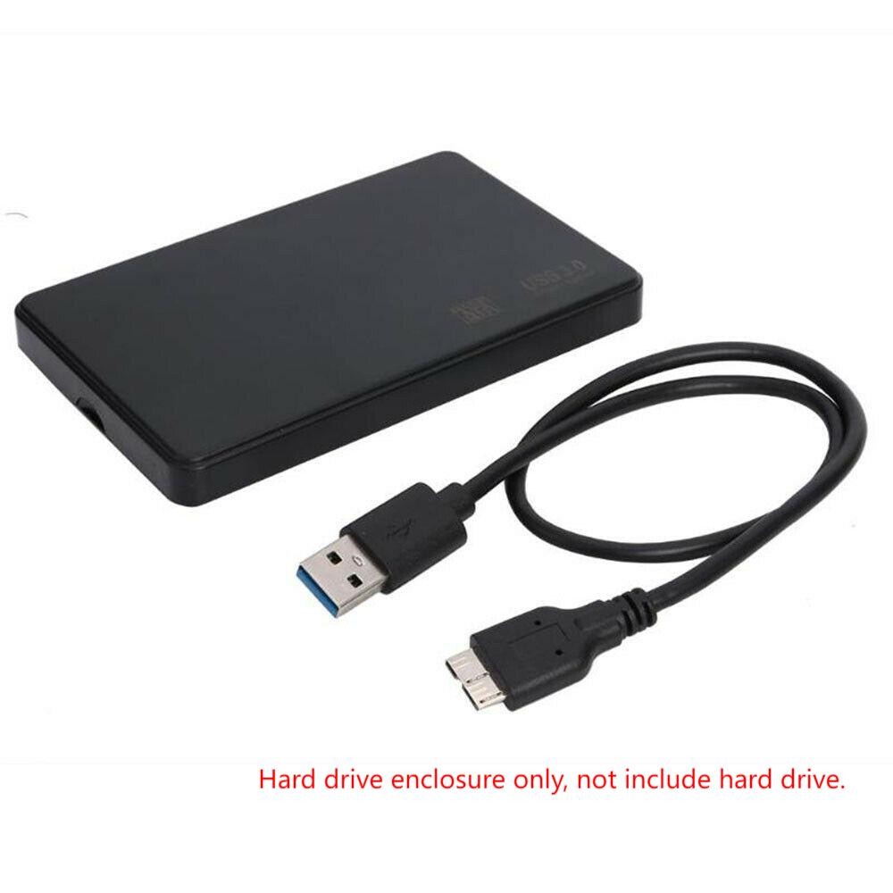 For Computer Laptop External Hard Drive Case SATA USB 3.0 Storage Device BOX