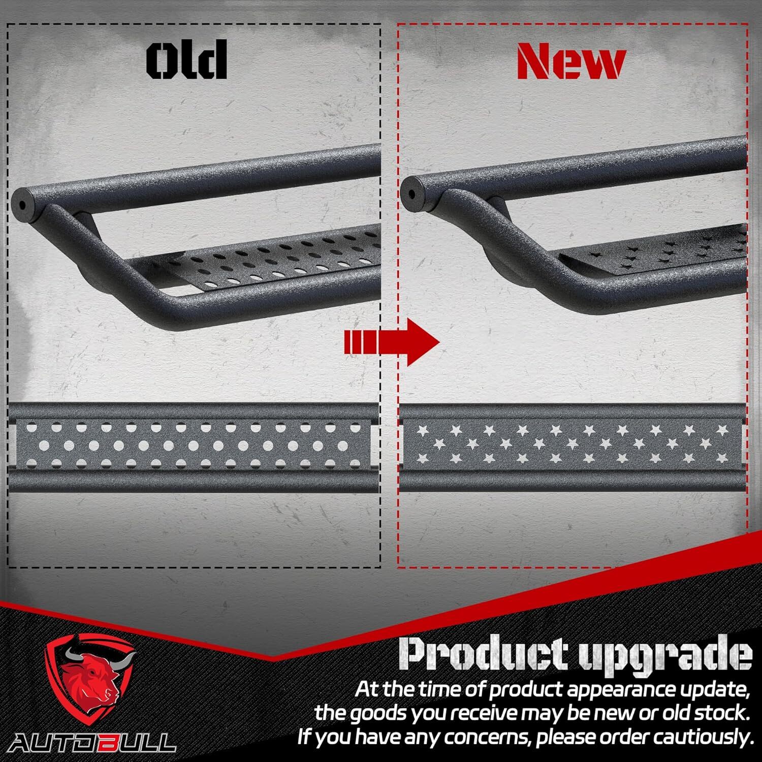 6" Drop Running Boards for 2007-2018 Jeep Wrangler JK 4 Door Side Step Nerf Bars