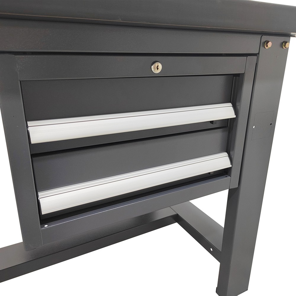 Anti-static Assembly Line Work Table W/2pc Drawer 1Ton Loading Work Table