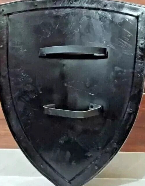 Knight Shield Lion Crest – Wall Decor & LARP