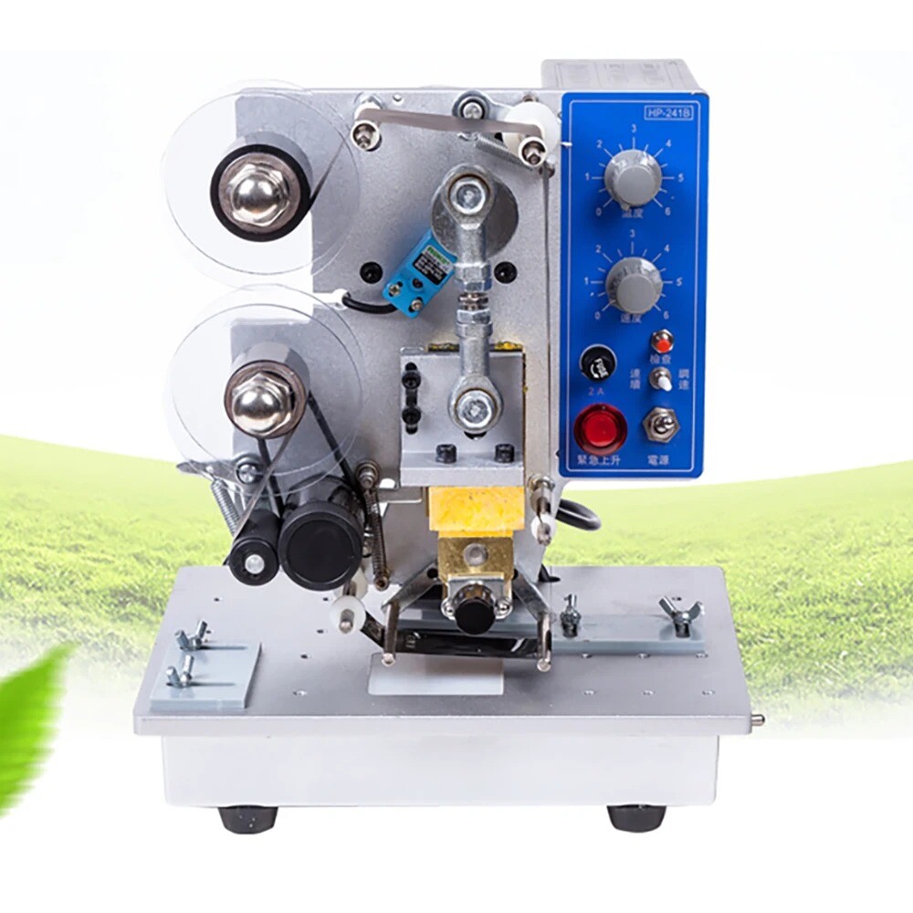 Coder Semi Automatic Plastic Bag Printing & Coding Hot Stamping Machine HP-241B