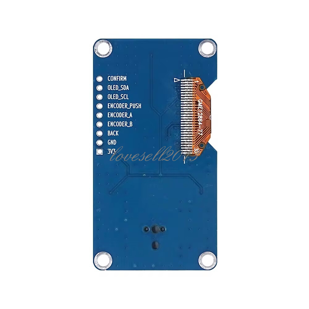 1.3 Inch OLED Display Screen With EC11 Rotary Encoder Module IIC Interface NEW