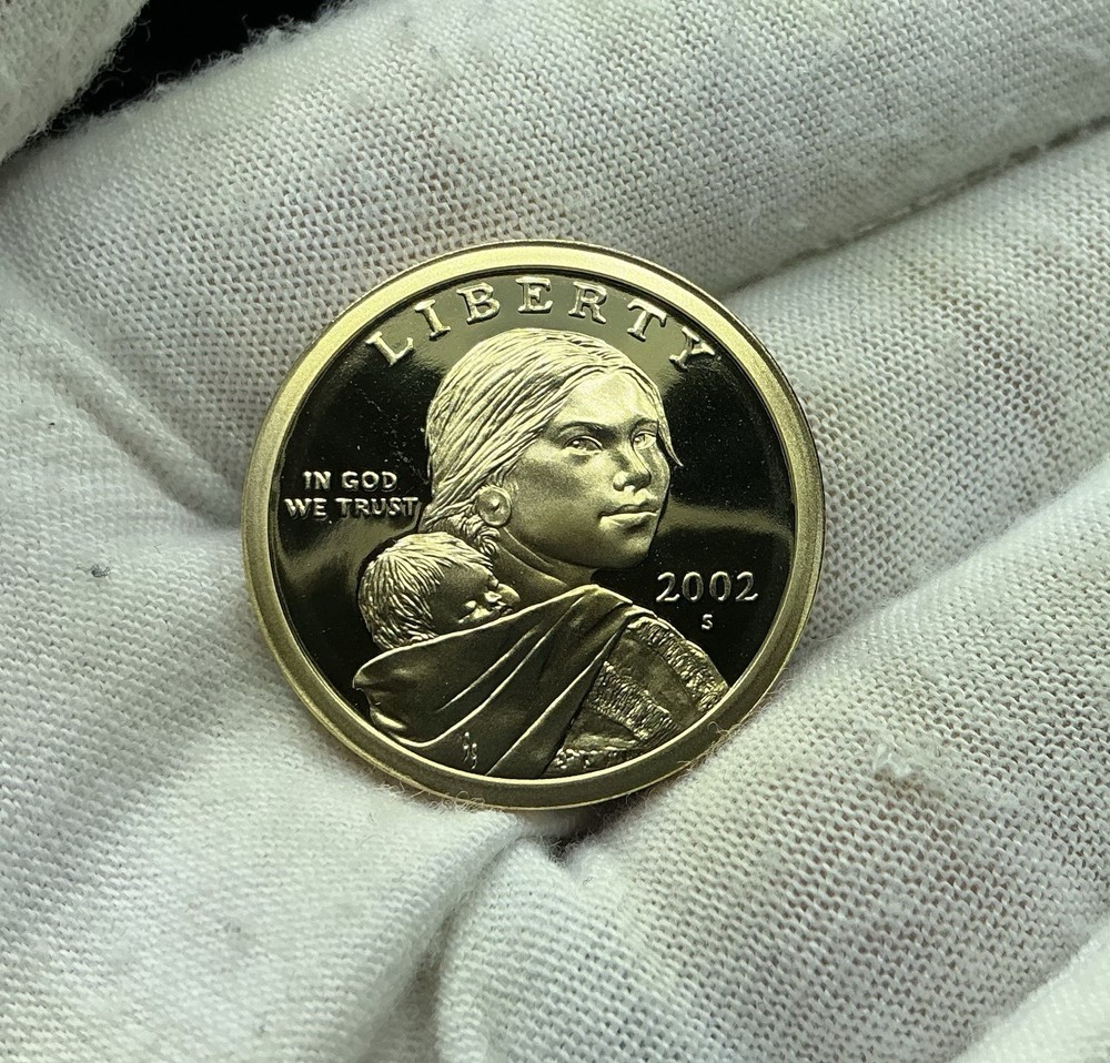 2002-S Proof Sacagawea Dollar E301