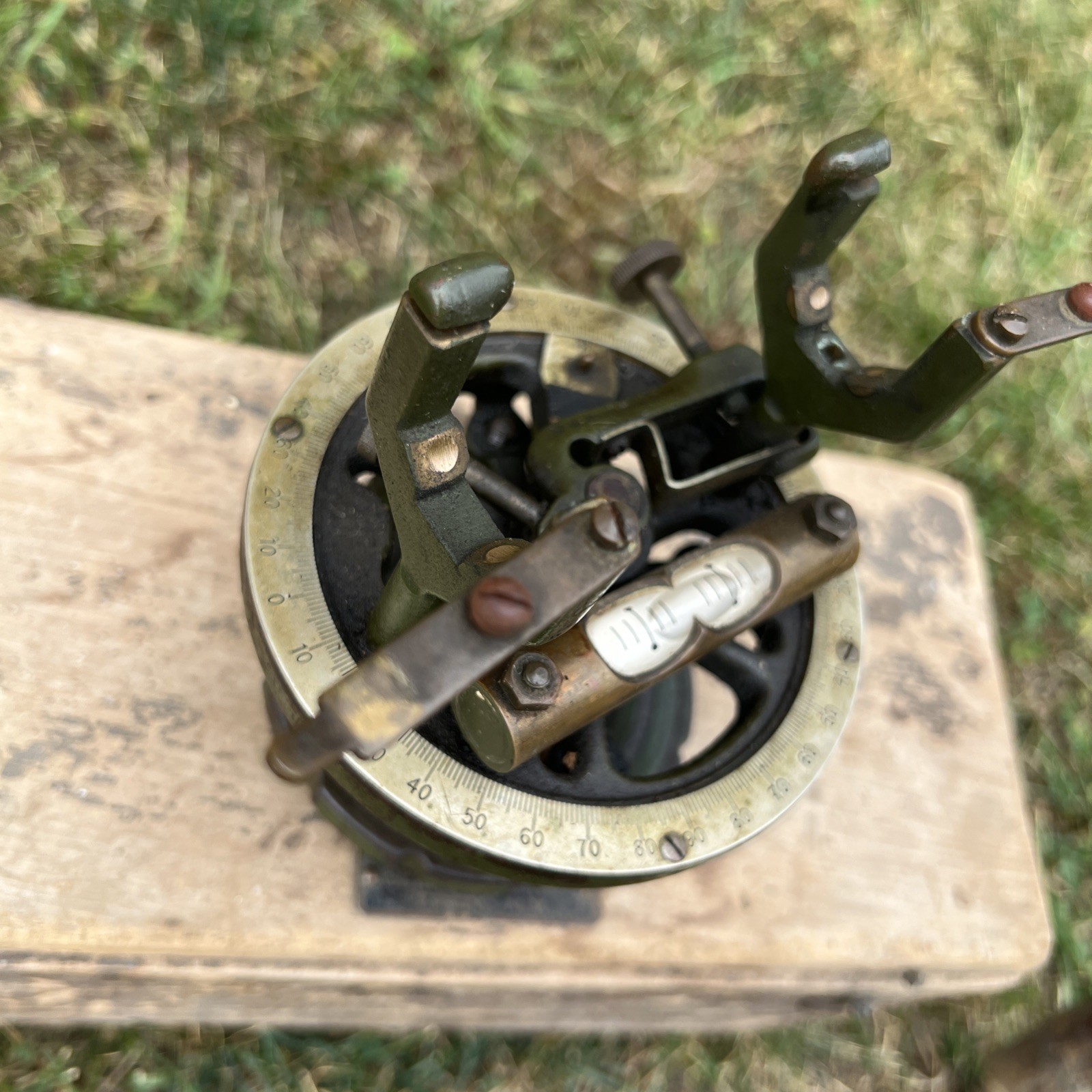 Early 1900’s Geier and Bluhm Surveyors Level with Box