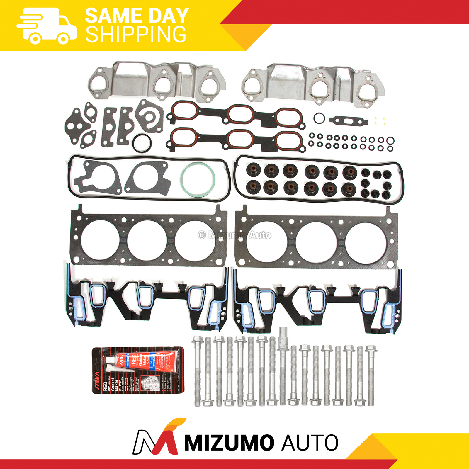 Head Gasket Bolts Set Fit 96-05 Chevrolet Buick Oldsmobile Pontiac 3.1 3.4