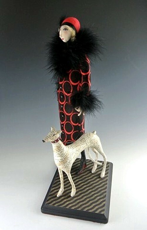 Cloth Art Doll Pattern Class Tutorial “Lillian and Max” by Cindee Moyer