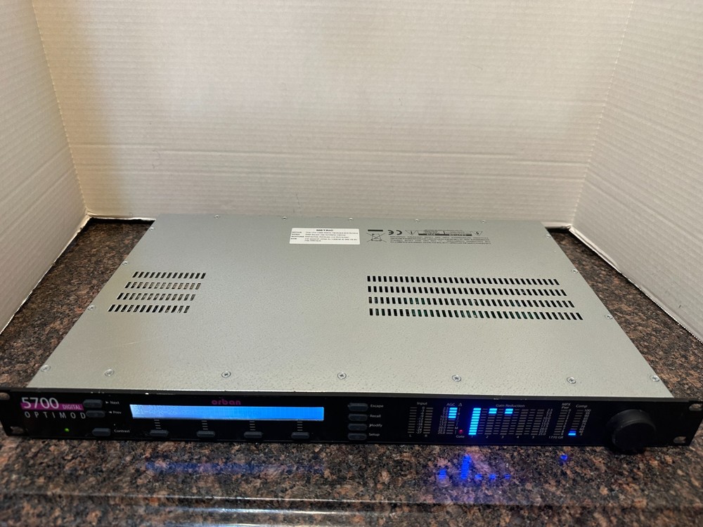 Orban OPTIMOD 5700i FM Broadcast Digital Audio Processor