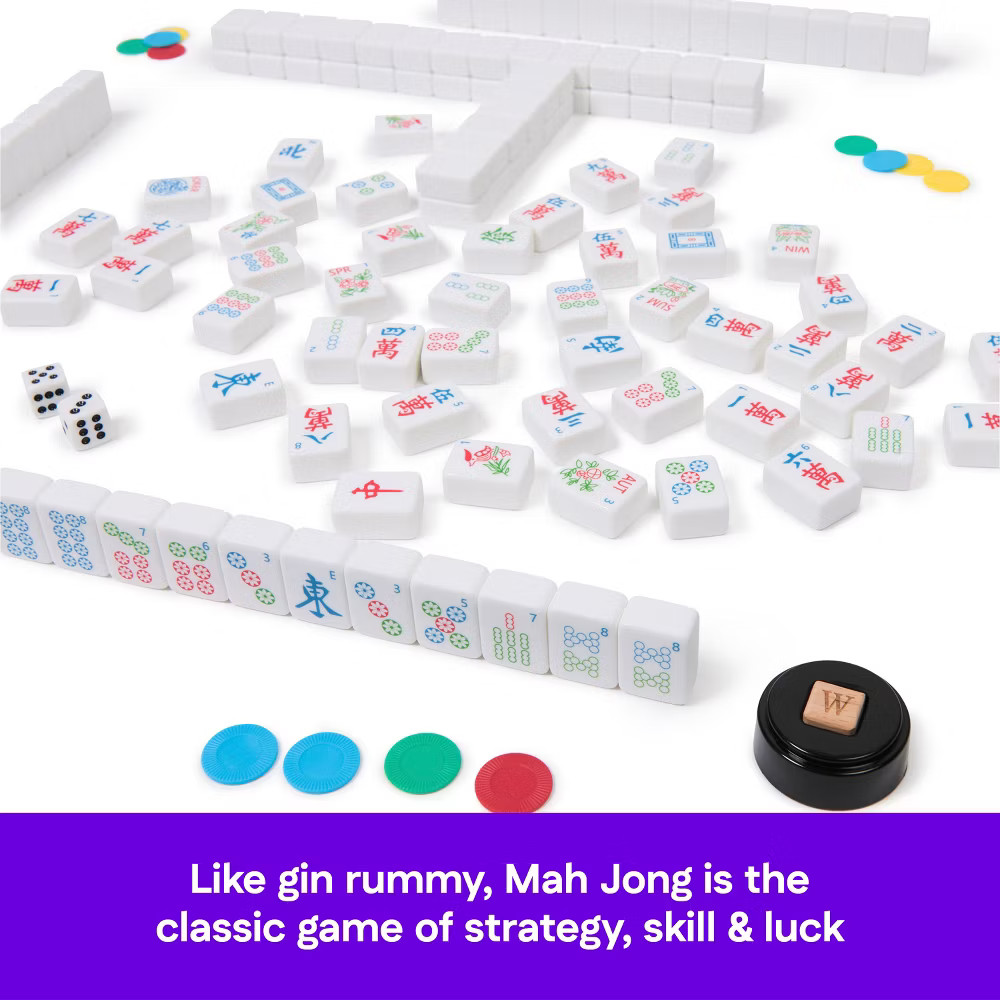Spinmaster Game Gallery Mahjong Board Game