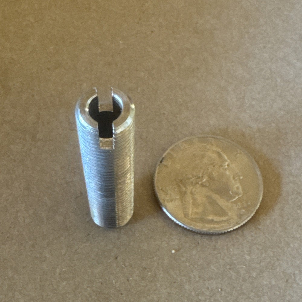 10 Pieces Wall Self Locking Thread Insert, 3/8"-24 1.5in
